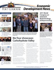 Bio Tour showcases Carbohydrate Valley - City of Port Colborne