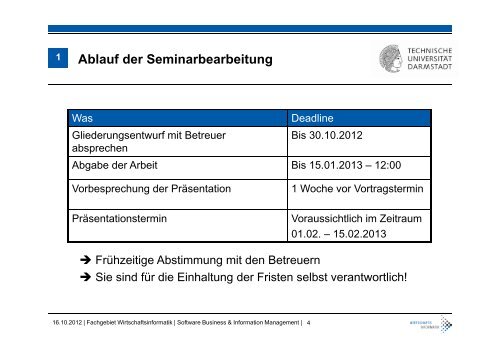 Business Analytics - Wirtschaftsinformatik - Technische UniversitÃ¤t ...