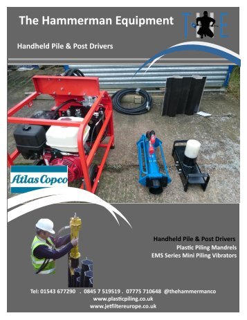 Handheld PIle and Post Drivers