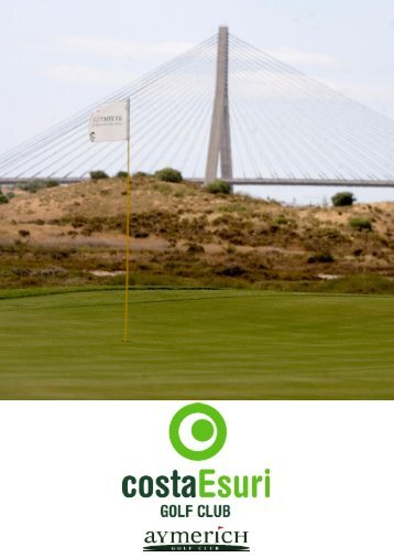 Costa Esuri course guide (pdf, 4mb) - Golf de la Luz