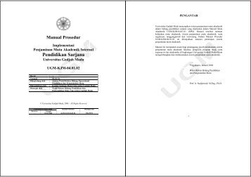 01.02_Manual_Prosedur_UGM - Kantor Jaminan Mutu - Universitas ...