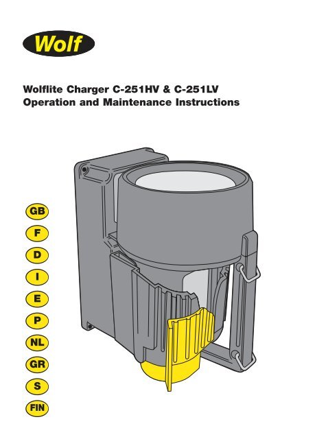 Wolflite Charger 16pg - Safety Lamp of Houston Inc.