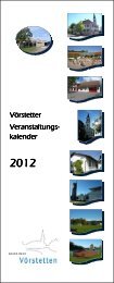 Veranstaltungskalender 2012