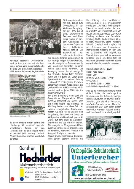 Ausgabe 03/2006 - Evangelische Pfarrgemeinde Kindberg