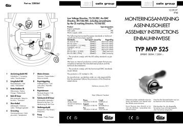 TYP MVP 525 - varaosa.fi