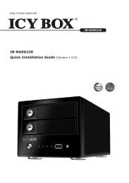 IB-NAS6220 Quick Installation Guide (Version 1.0.0) - Raidsonic
