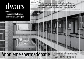 download PDF - dwars - Universiteit Antwerpen