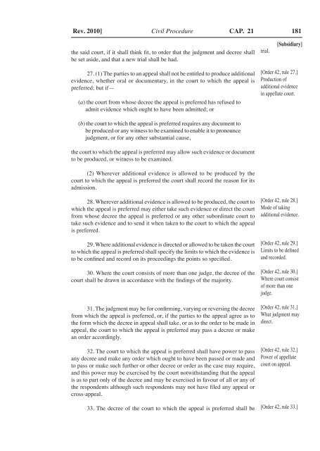 the civil procedure act - Kenya Law Reports
