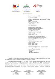 Lettera unitaria del 9 settembre su proclamazione sciopero dirigenti ...