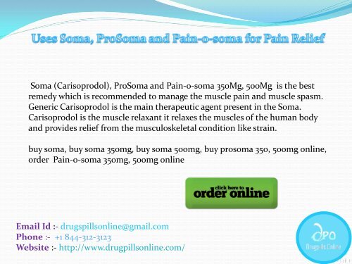 Cheapest carisoprodol