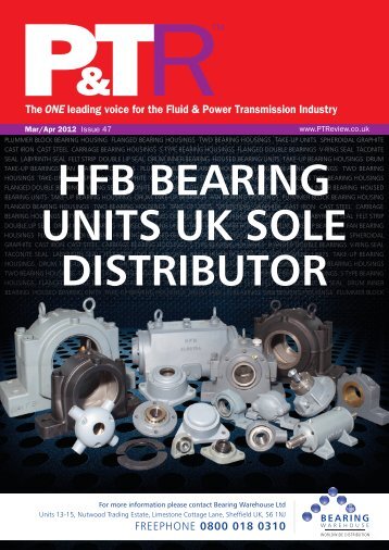 HFB BEARING UNITS UK SOLE DISTRIBUTOR - Ptreview