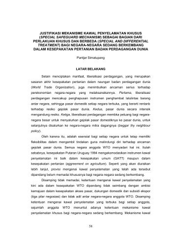 Justifikasi Mekanisme Kawal Penyelamatan Khusus - Pusat Sosial ...