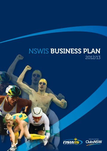 NSWIS Business Plan 2012-13 - NSW Institute of Sport