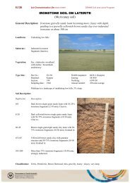 IRONSTONE SOIL ON LATERITE (McAvaney soil) - asris