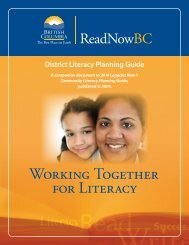 District Literacy Planning Guide - Decoda Literacy Solutions