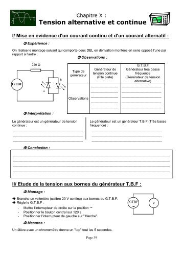 10. cours Tension alternative