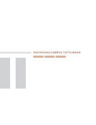 Festschrift des Campus - Hochschulcampus Tuttlingen