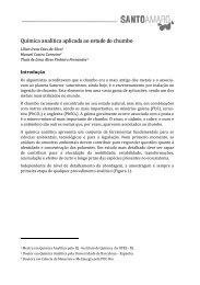 QuÃ­mica analÃ­tica aplicada ao estudo do chumbo, Santo ... - Cetem