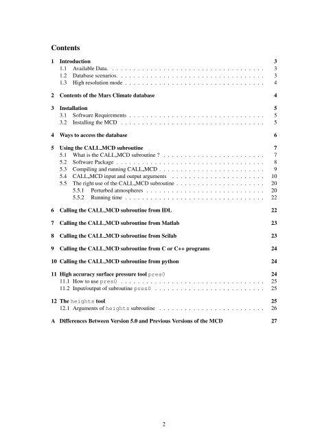 MARS CLIMATE DATABASE v5.0 USER MANUAL - The Mars ...