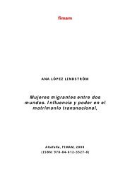 Mujeres migrantes entre dos mundos. Influencia y poder en el ...