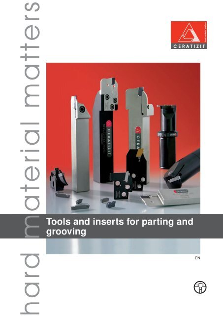 Tools and inserts for parting and grooving