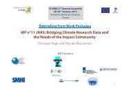 WP n°11 JRA5: Bridging Climate Research Data ... - the ENES Portal