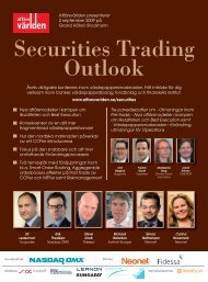 Securities Trading Outlook - Neonet