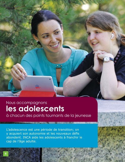 INCA Rapport annuel 2012-2013 - CNIB