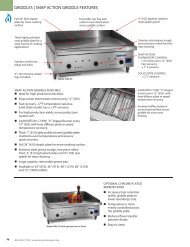 GriddleS | Snap action Griddle FeatureS - Imperial Range