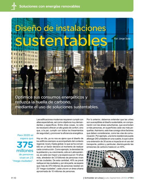 Edificios sustentables - Schneider Electric