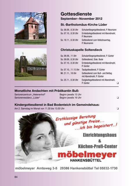Bad Bodenteich - Suderburg - Online