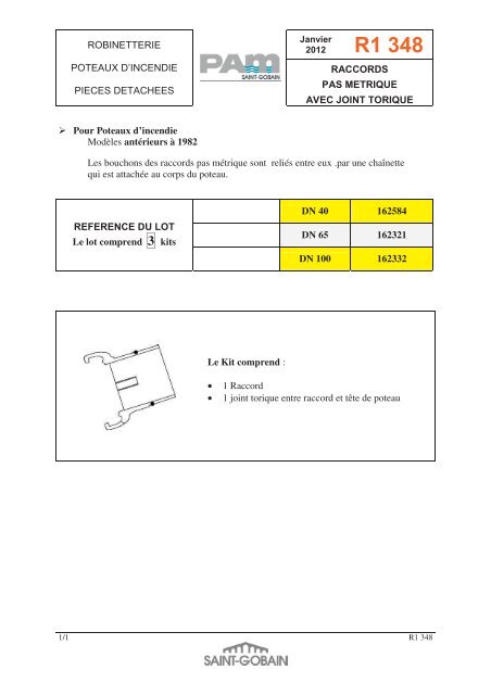 R1 310 - Easy catalogue