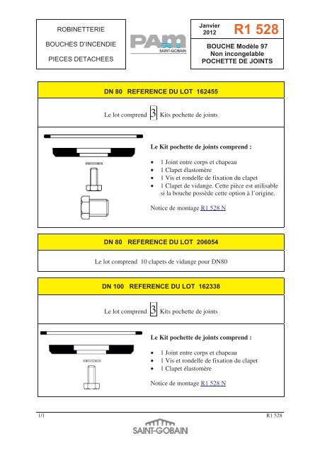 R1 310 - Easy catalogue