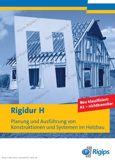 Rigidur H im Holzrahmenbau - Winterhoff Ã¶kologisches Bauen