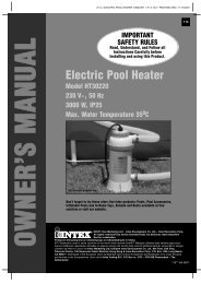 Electric Pool Heater - INTEX ++