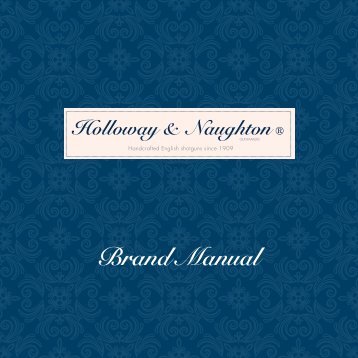 Brand Manual - Holloway and Naughton