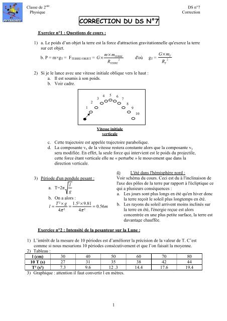 Correction Du Ds Na 7 Physagreg