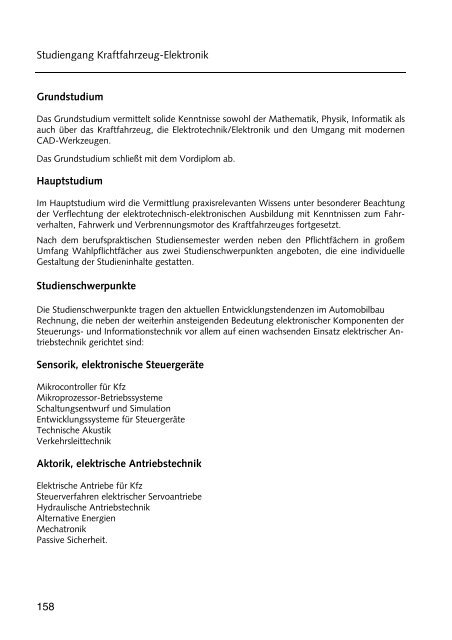 Hochschulführer 200 /200 - Westsächsische Hochschule Zwickau