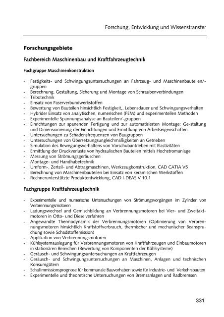 Hochschulführer 200 /200 - Westsächsische Hochschule Zwickau