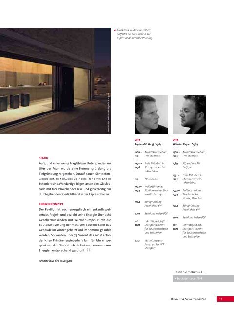 DAS BACKSTEIN-MAGAZIN 02 I 12 ARCHITEKTUR ALS ...