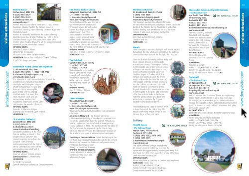 Derry Visitor Guide - Discover Northern Ireland