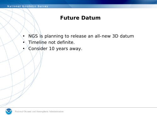 Datum Diagrams - National Geodetic Survey