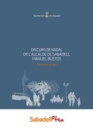 discurs de nadal de l'alcalde de sabadell manuel bustos