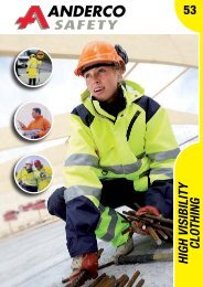 HIGH VISIBILITY CLOTHING - Anderco