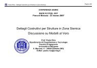 Dettagli Costruttivi per Strutture in Zona Sismica Discussione su ...