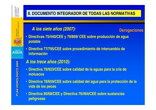 directiva 60/2000/ce marco integrador para una gestiÃ³n sostenible ...