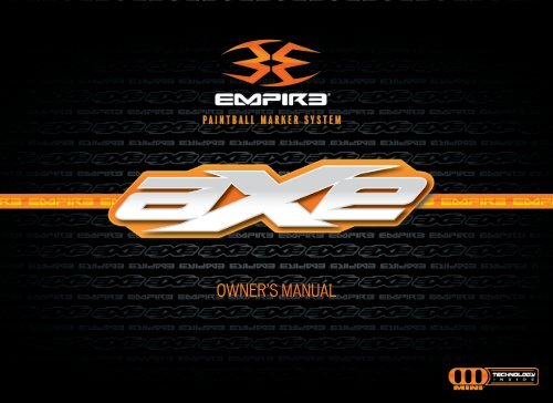 Axe Manual - Optimus Board (ENG) - Paintball Solutions