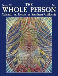 Download - Whole Person Calendar of Events