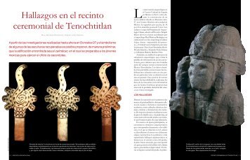 Hallazgos en el recinto ceremonial de Tenochtitlan - Colegio de ...