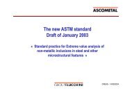 The new ASTM standard Draft of January 2003